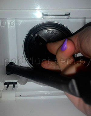 Как почистить нижний фильтр стиральной машины